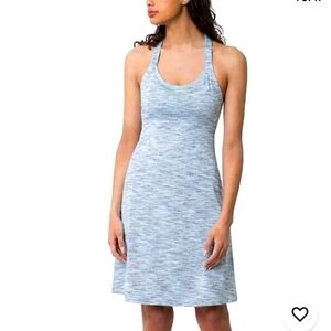 Women's mpg Mondetta Performance Workout Dress Blue/White/Gray | S